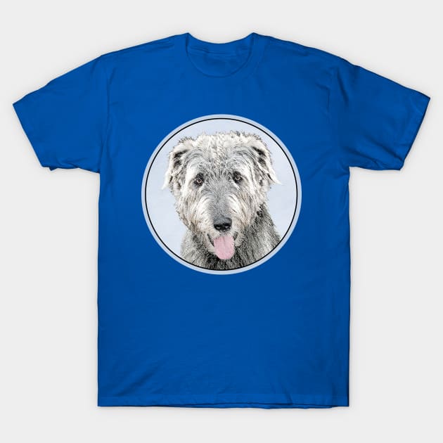 Irish Wolfhound T-Shirt by Alpen Designs
